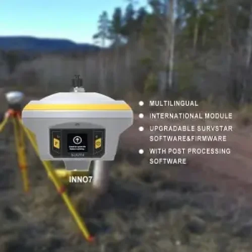 SOUTH INNO7 Surveying Instrument GNSS Receiver with Post Processing Software Dual Frequency International Module Gps RTK