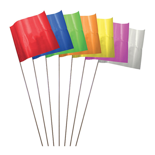 Flag Mark Setting Out Flags