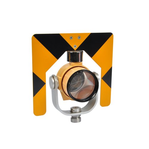 Durable Total Station Accessories NEW RED Single Prism w/ Bag for total station