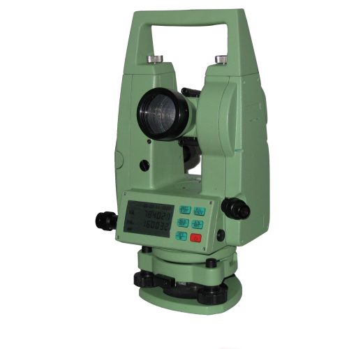 Green Mechanical Theodolite , 5 Degree Field Of View Electronic Theodolite