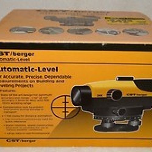 Yellow Color Digital Auto Level Equipment High Accuracy Metal / plastic Material