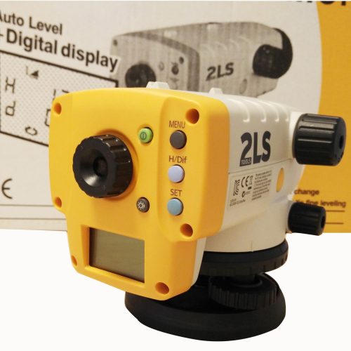 Yellow Color Digital Auto Level 28X Magnification 0 . 9 – 30M Range