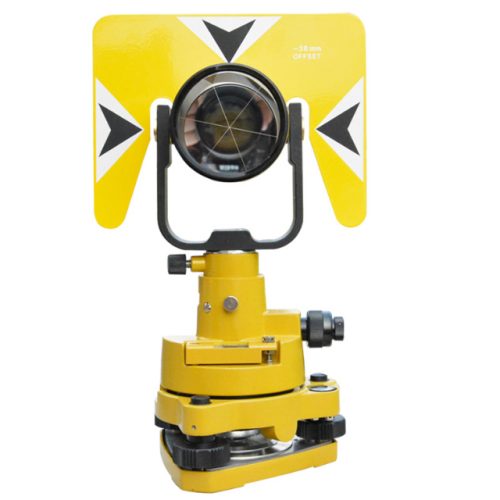 Total station accessories total station prism sets with tribrach and Plastic box