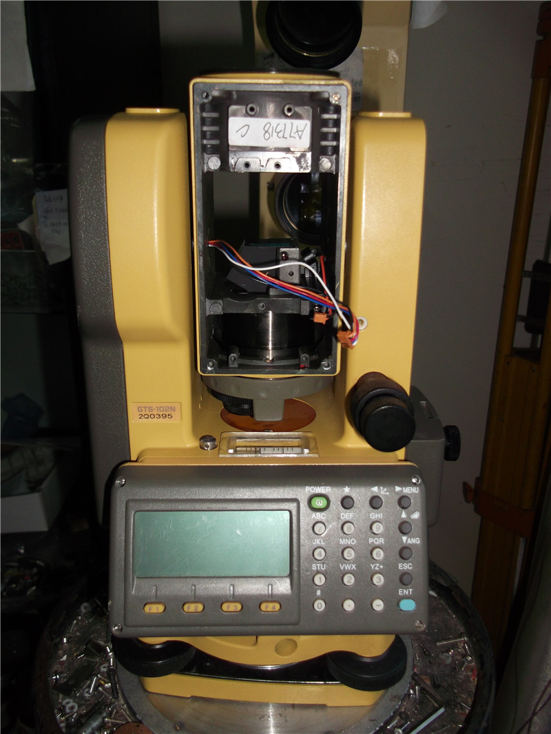 Total station repair service Topcon GTS-102N various problems maintenance - Image 2