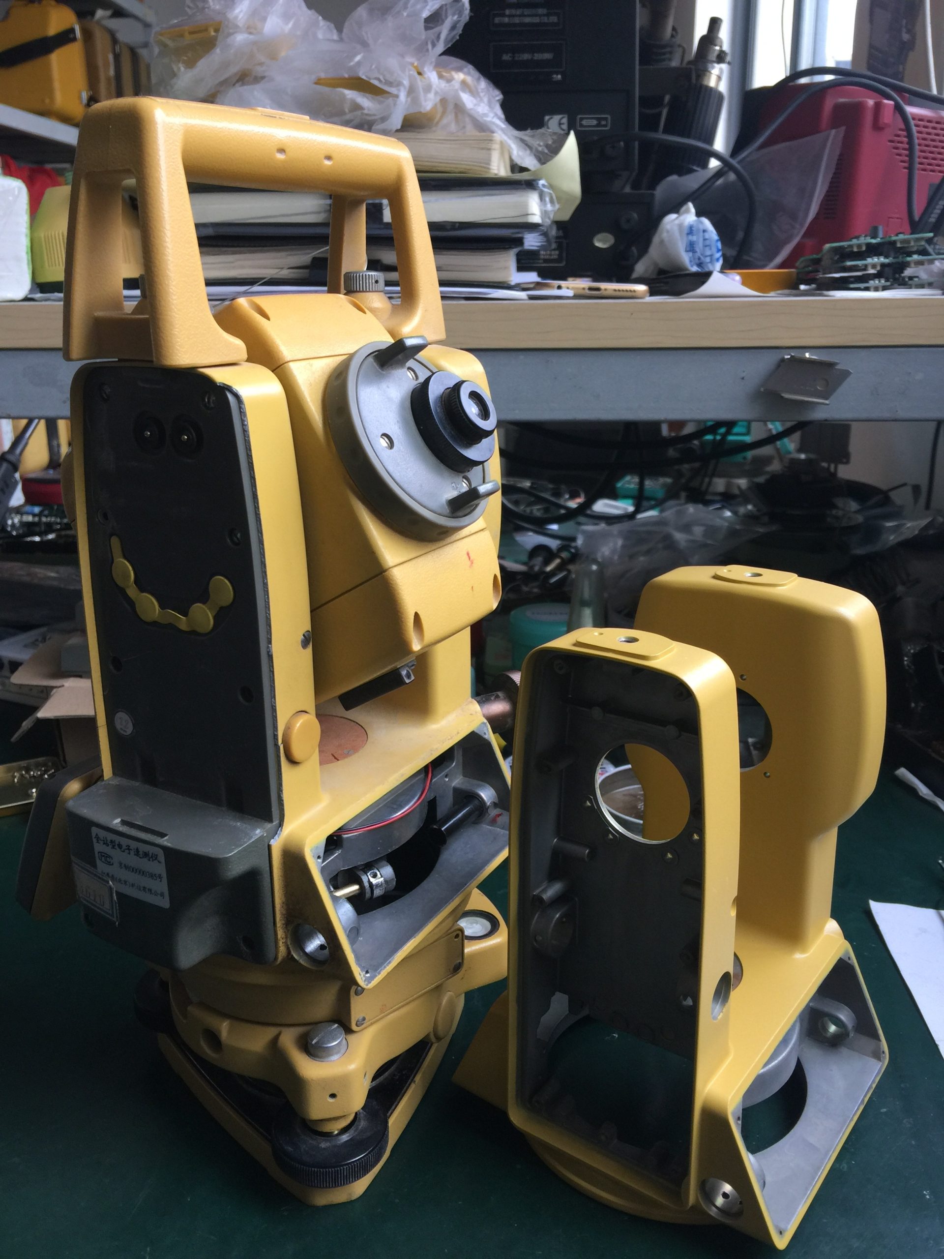 Total station repair service Topcon GTS-102N various problems maintenance