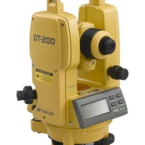 Topcon DT-205L 5″ Theodolite For Surveying Construction